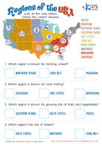 1st Grade Geography Worksheets: Free Geography Worksheets and ...